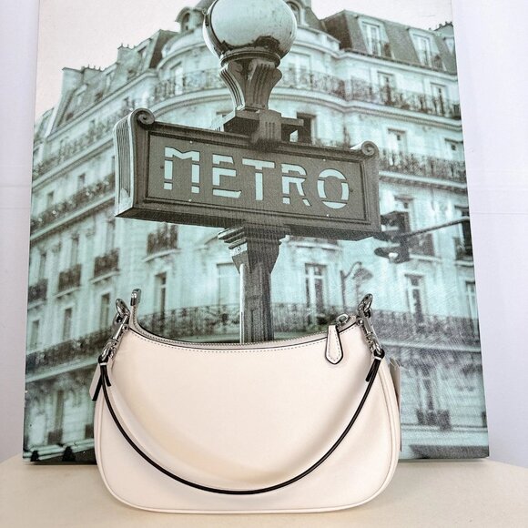 Coach CR099 Teri Shoulder Bag IN Chalk - Picture 3 of 8